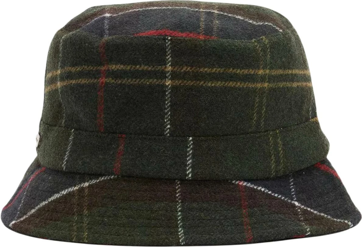 Kapelë bucket Barbour Heidi Tartan Sports Hat 262MLHA0478 për femra, e gjelbër