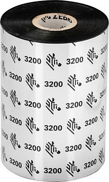 Ribon termik Zebra 3200, 80mm x 450m, 6 rrotulla, i zi