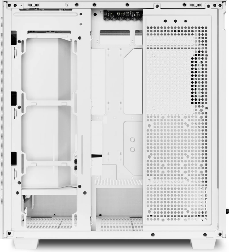 Kasë Sharkoon Rebel C50 RGB midi, e bardhë