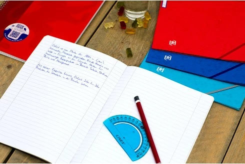 Fletore OXFORD A4, 80 fletë, 90g, portokalli