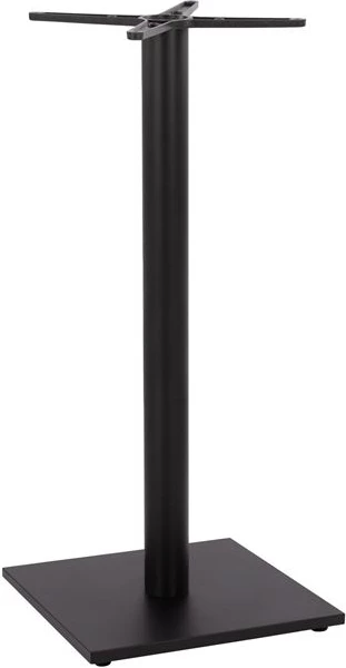Bazë për bar, ngjyrë e zezë matte, 45x45x108cm, me rregullator, FH439