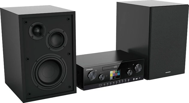 Sistem audio mikro Grundig CMS 5000 BT, 100 W, DAB+/FM, Bluetooth, Wi‑Fi, i zi