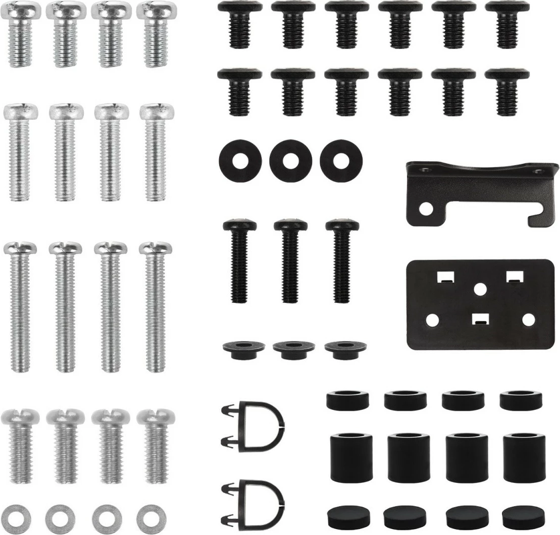 Mbajtëse TV tavoline, Maclean MC-1240, 32–65", deri 40 kg, VESA 75x75–400x400, rrotullim ±35°, e zezë