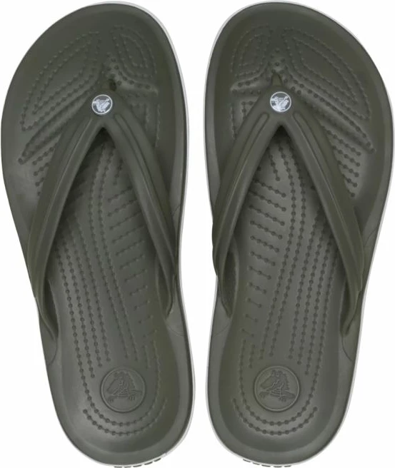 Flip-flopa Crocs Crocband Flip 11033 3J5, olive [Madhësia: 42 - 43]