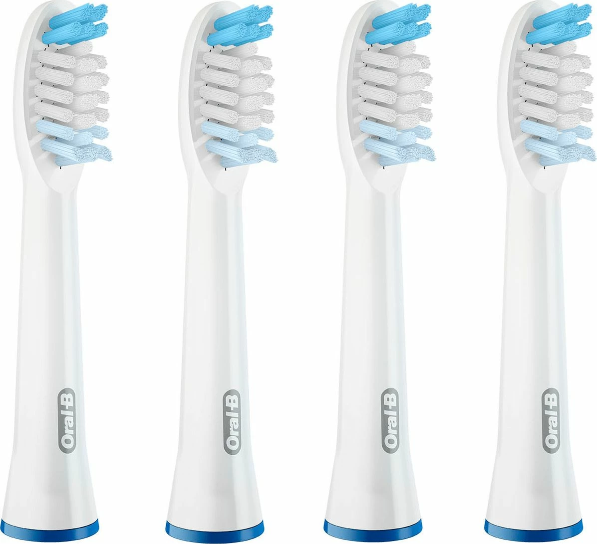 Kokë zëvendësuese Oral-B Pulsonic Clean, për furçë sonike, 4 copë, e bardhë