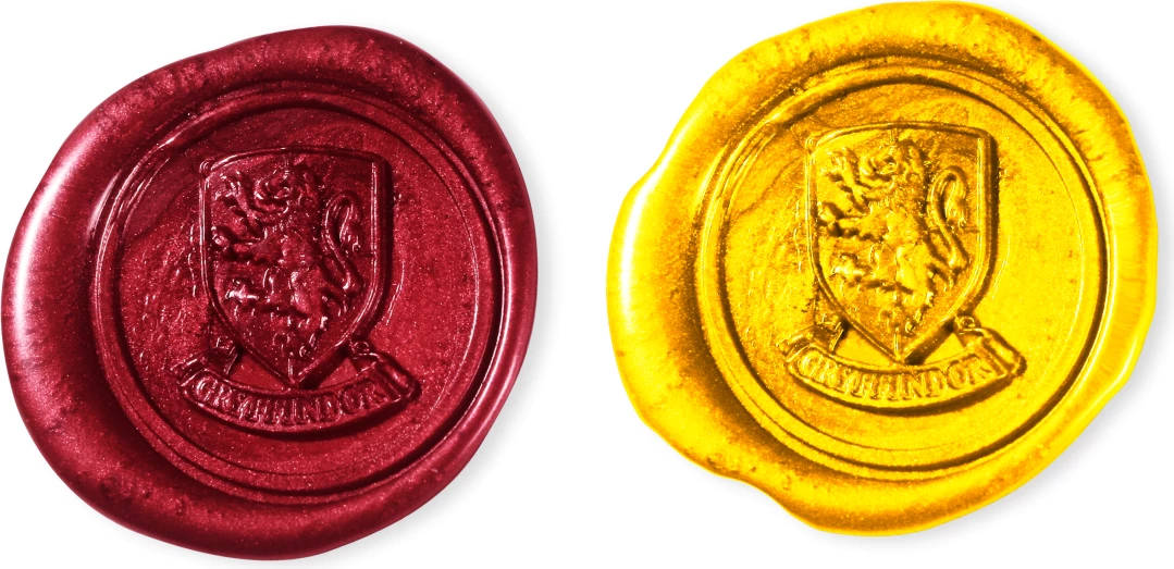 Vulë dylli NOBLE COLLECTION Harry Potter Gryffindor, metal, 11.5 cm, set me 2 shufra dylli