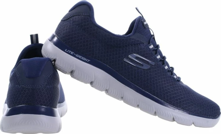 Atlete për meshkuj Skechers, të kaltërta [Madhësia: 42.5]