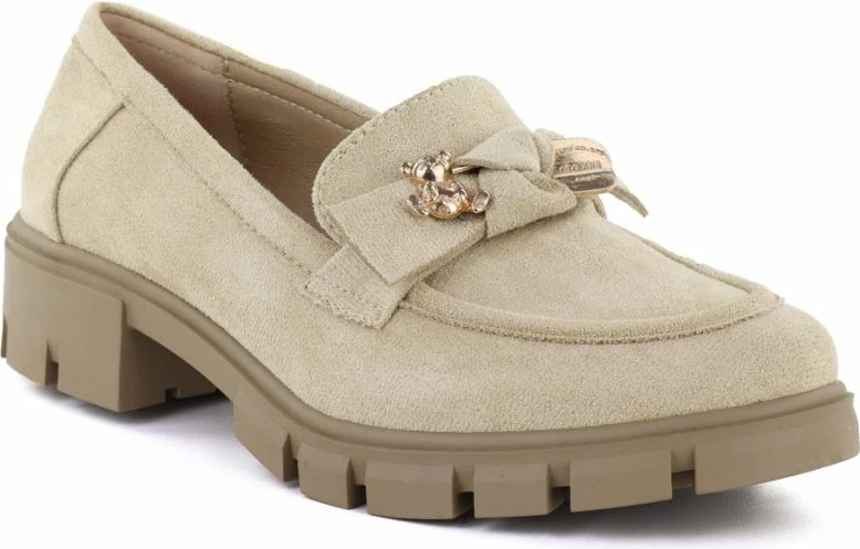 Këpucë femrash M. Daszyński MR23106, bezhë