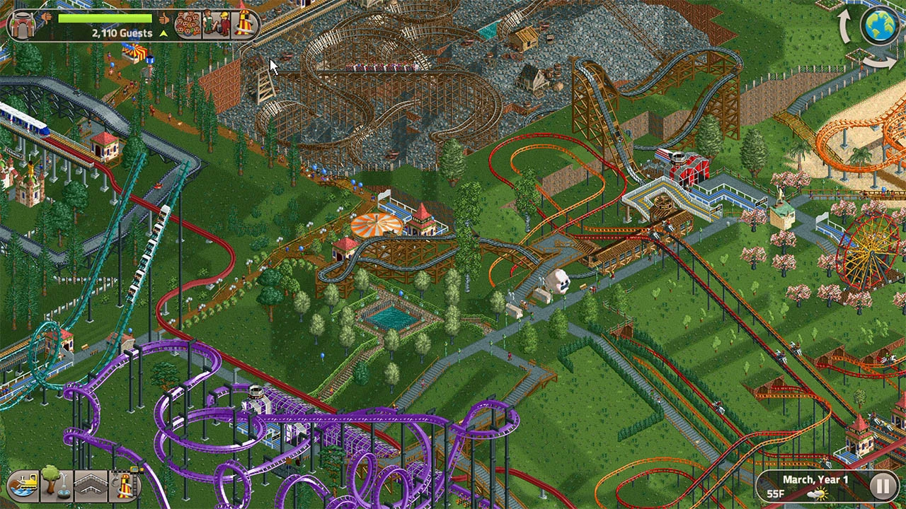 Lojë për Nintendo Switch Atari RollerCoaster Tycoon Classic, PEGI 3