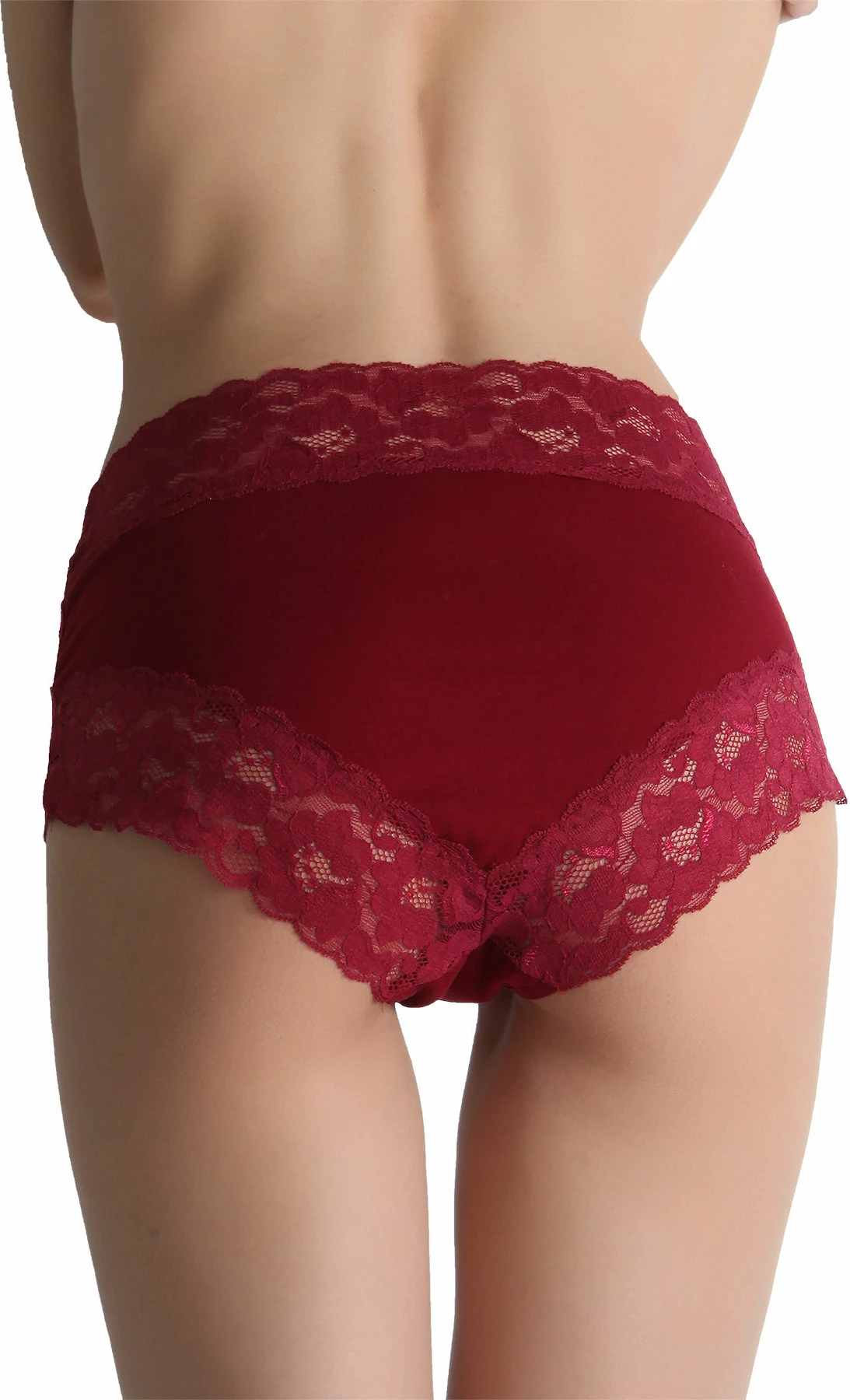 Të brendshme femrash Jumeon, ngjyrë e kuqe e thellë, 001-013146