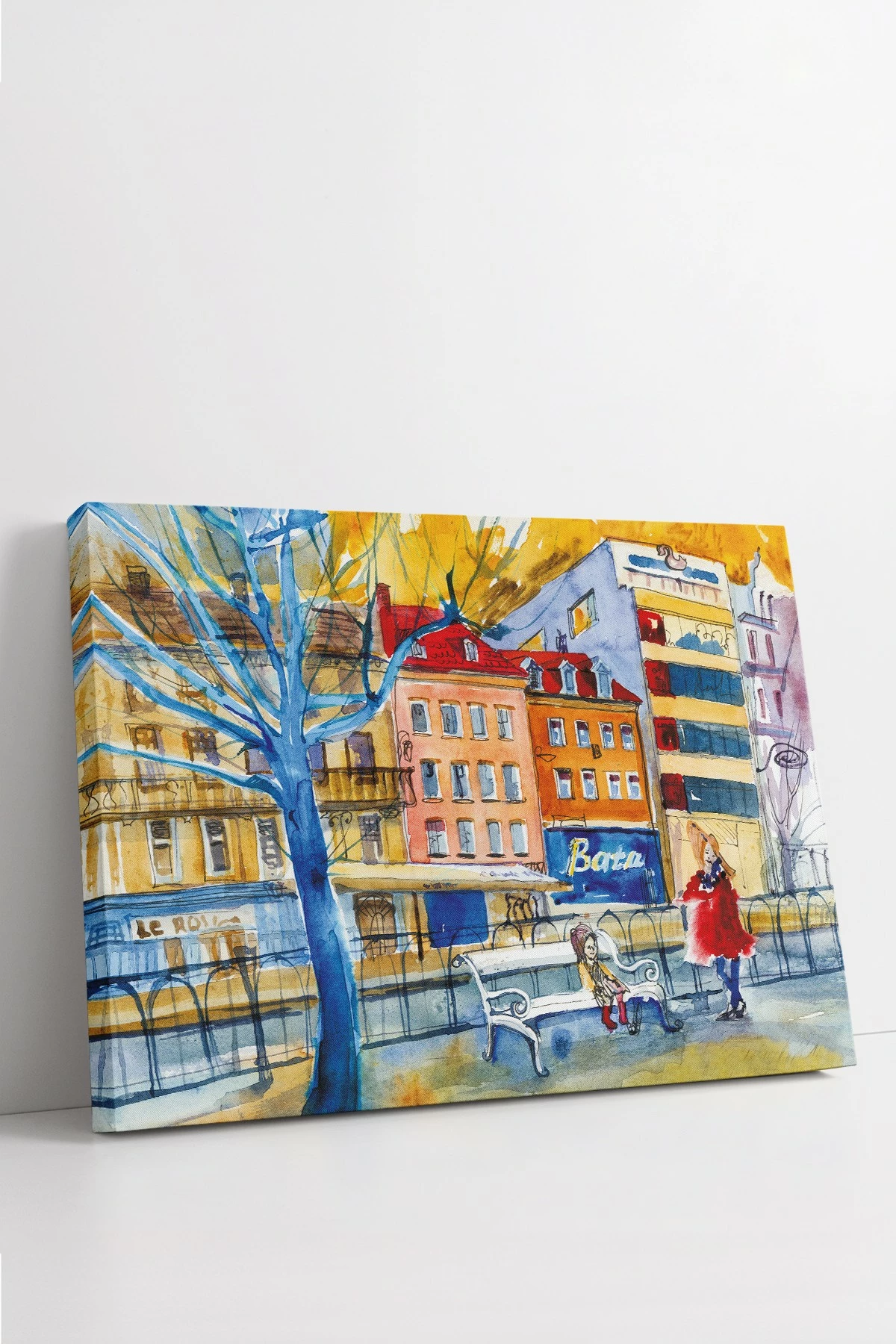 Pikturë dekorative në kanavacë, shumëngjyrëshe, Wallity, Ersyfdc168, 40x60cm