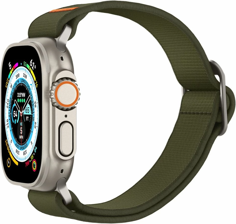 Rrip Spigen Fit Lite Ultra për Apple Watch 4/5/6/7/8/SE/Ultra (42/44/45/49 mm), Gjelbër