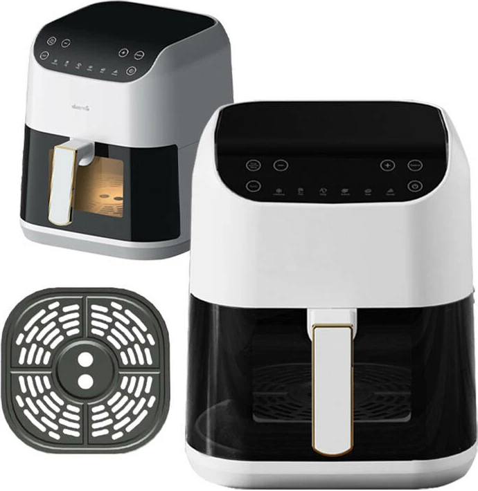 Fritezë ajri Deerma DEM-KZ130W, 5.5L, 1300W, e bardhë