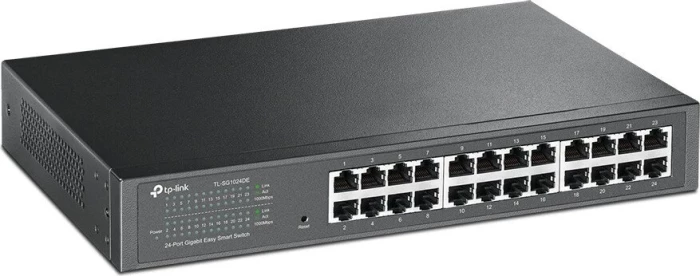 Switch TP-LINK TL-SG1024DE, 24-port Gigabit 10/100/1000, Easy Smart VLAN