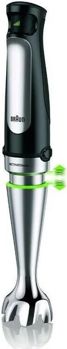 Blender dore Braun MultiQuick 7 MQ7075X, 1000W, ngjyrë zi-argjendtë