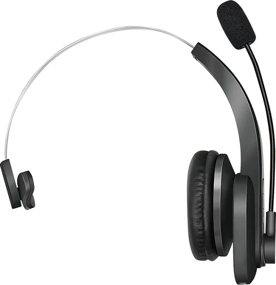 Kufje LogiLink BT0059, Bluetooth 5.0, mono, me bazë karikimi, të zeza