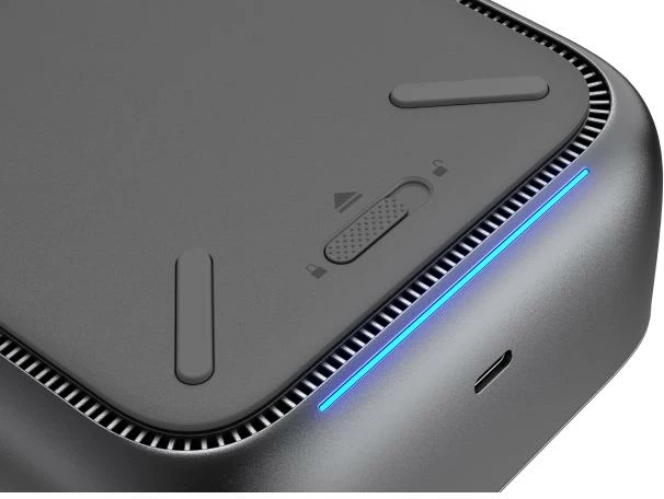 Stacion dokimi, HP, Thunderbolt Dock Ultra G6 180W (9X481UT#ABB), Thunderbolt 4, 180W, gri