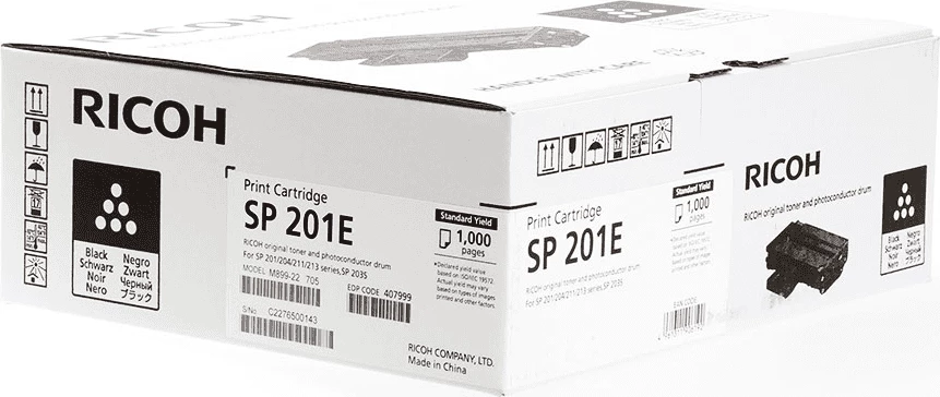 Toner Ricoh SP 201E 407999 1000 faqe i zi