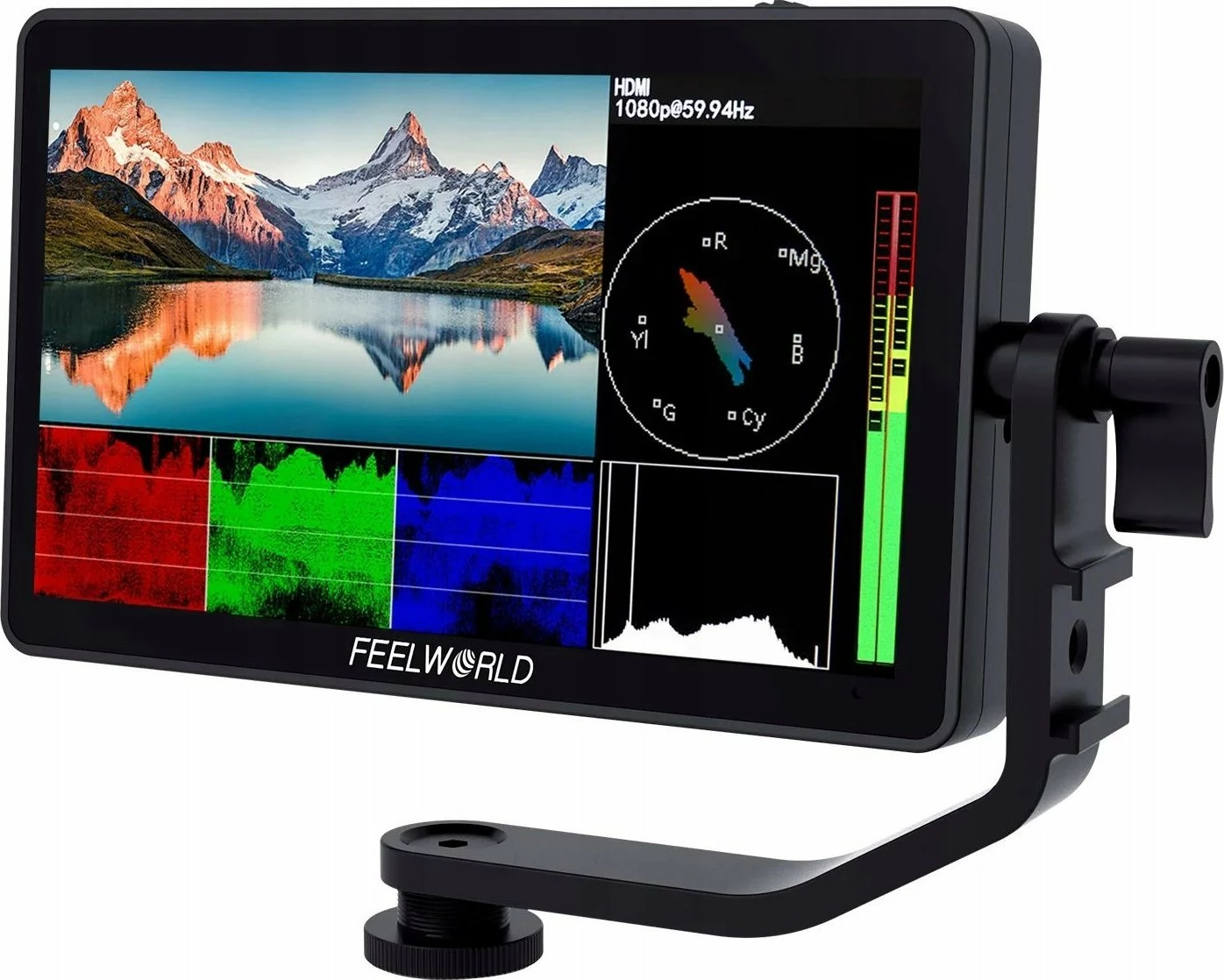 Monitor preview Feelworld F6 PLUS V2 6" Full HD touchscreen HDMI 4K