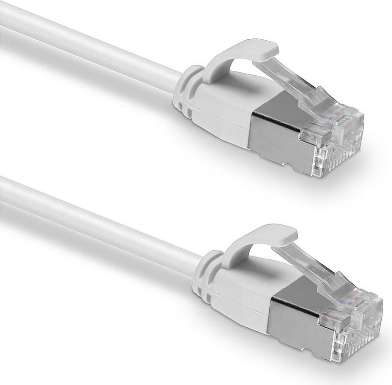 Kabllo LAN LINDY Cat6A Ultra Slim, RJ45, 1.5m, gri