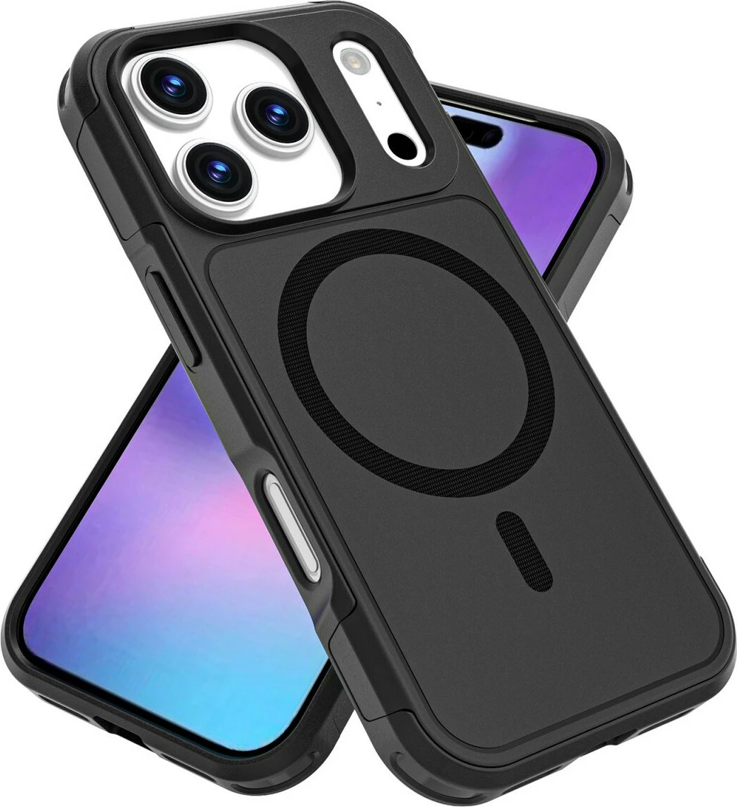 Mbështjellës 4smarts për Apple iPhone 17 Pro, i zi, shock resistant