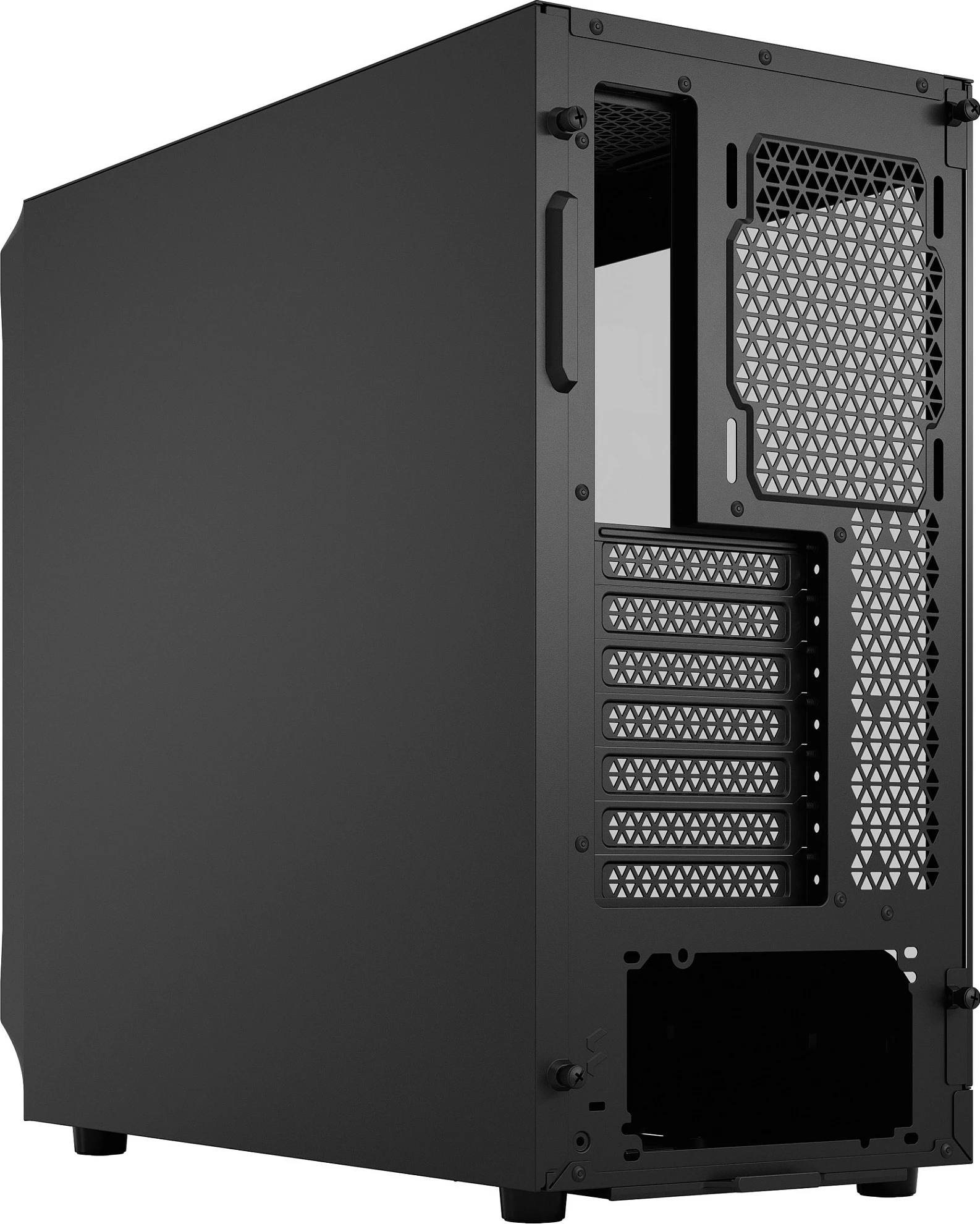 Kasë Fractal Design Focus 2, ATX, micro ATX, Mini-ITX, e zezë