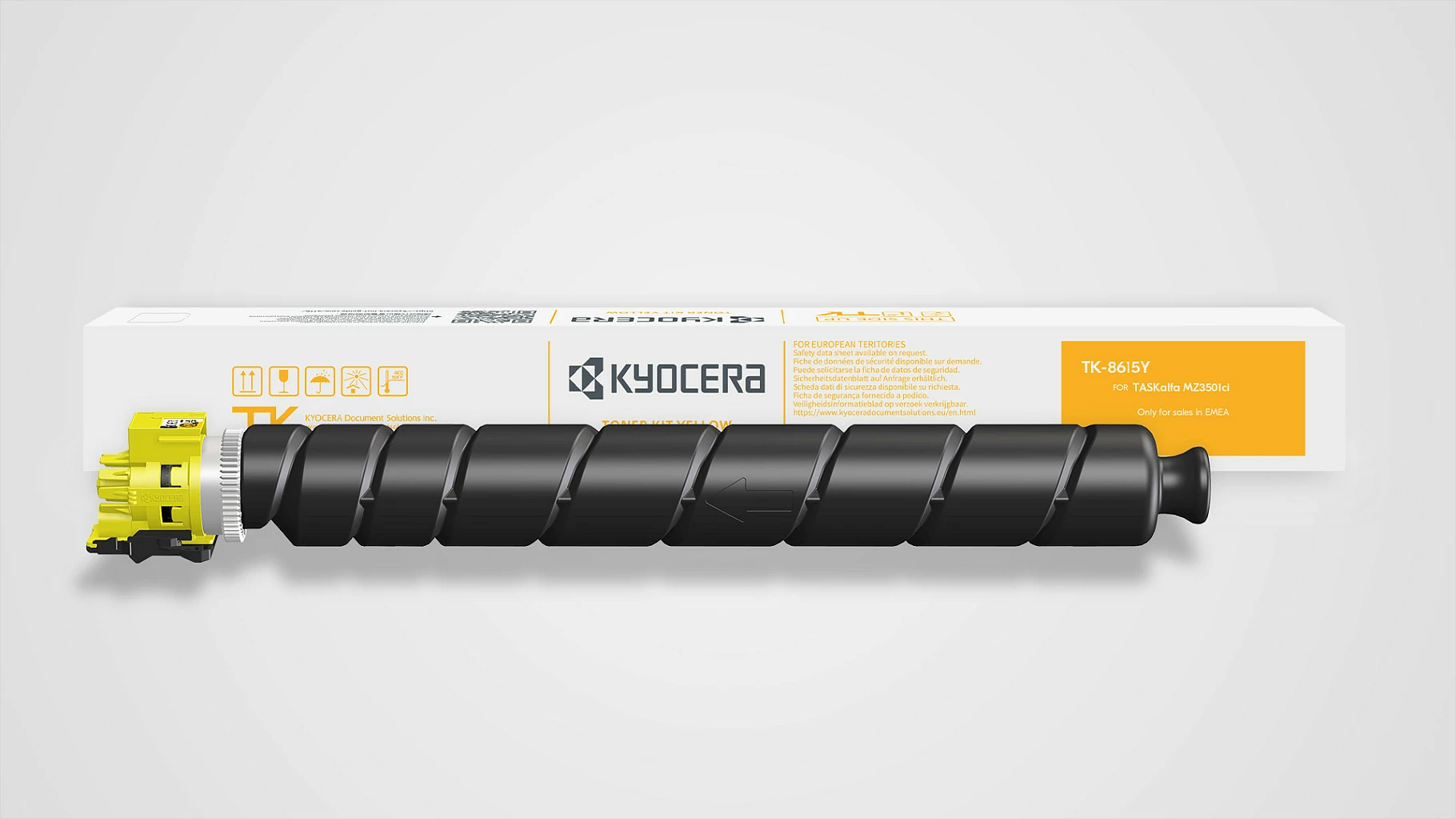 Toner Kyocera TK-8615Y, për TASKalfa MZ3501ci, 24000 faqe, i verdhë