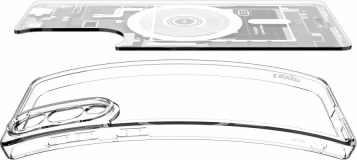 Maskë telefoni Spigen Ultra Hybrid Mag për Samsung Galaxy S25 Edge, e bardhë