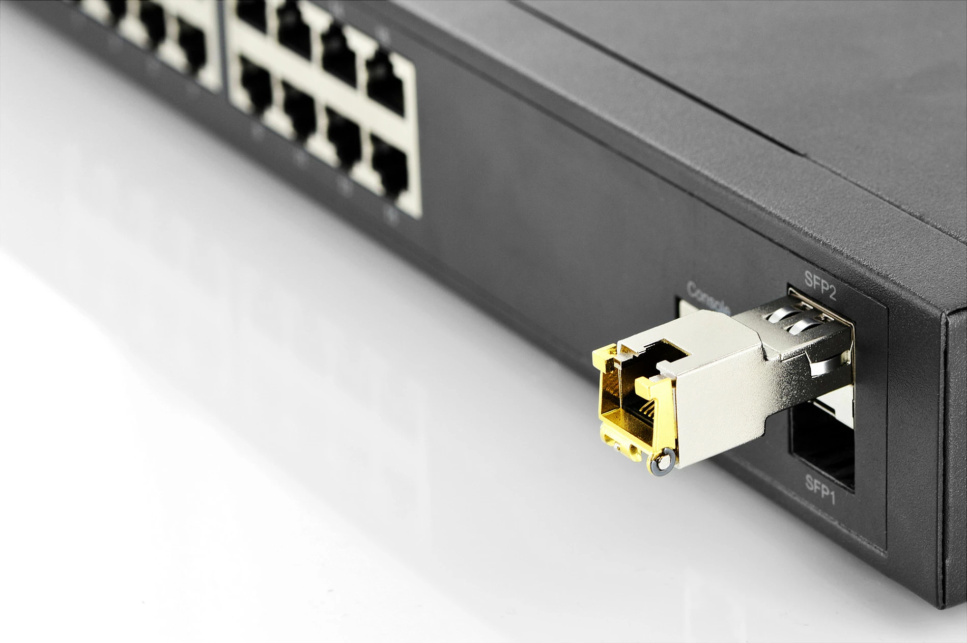 Modul SFP Copper Digitus Mini GBIC, RJ45, 1.25 Gbps, 100 m, Metallic