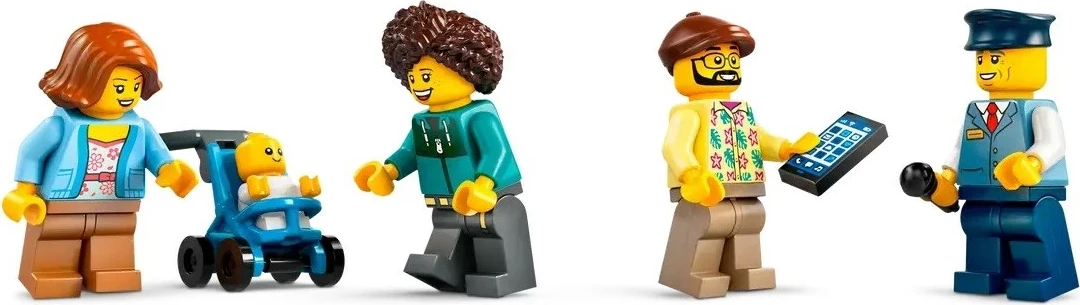 Set LEGO City 60407 Autobus i kuq dykatësh