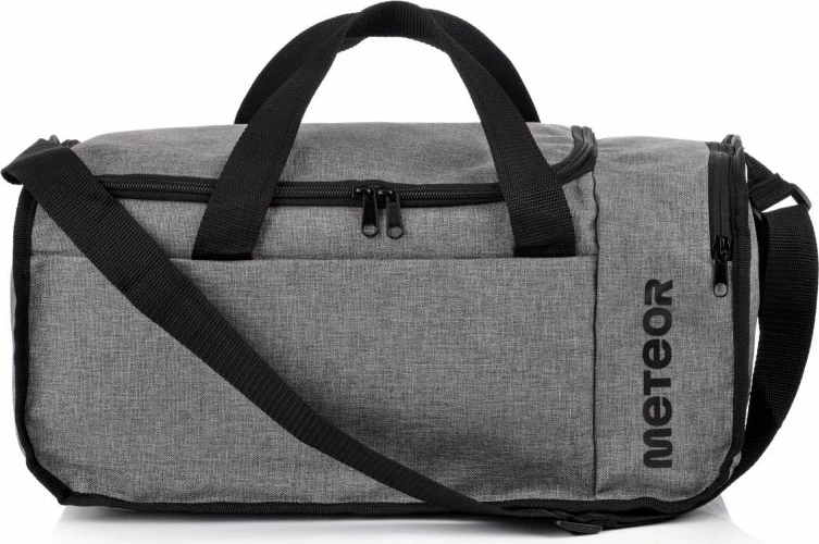 Çantë fitnesi Meteor, unisex, gri