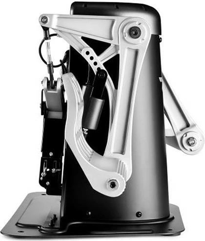 Pedale rudder për flight simulator Thrustmaster TPR Pendular Rudder, zi/argjend