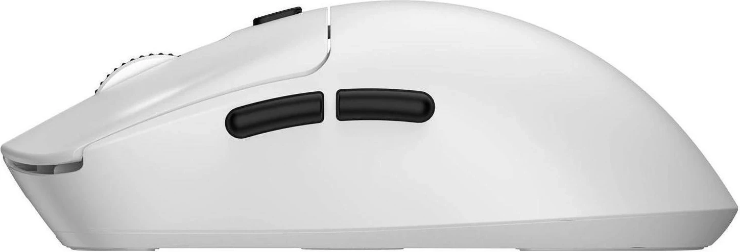Maus gaming White Shark Maximus, 26000 DPI, wireless/wired, USB-C, i bardhë