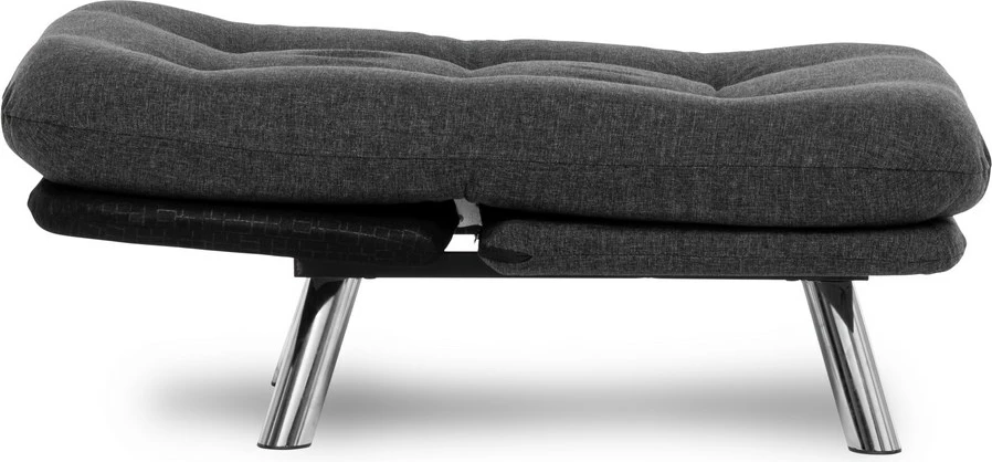 Krevat-karrige një vendi, Atelier del Sofa, Misa Small Solo, ngjyrë gri e errët