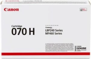 Toner Canon 070H 5640C002 10,200 faqe (5% mbulim) i zi, 1 copë