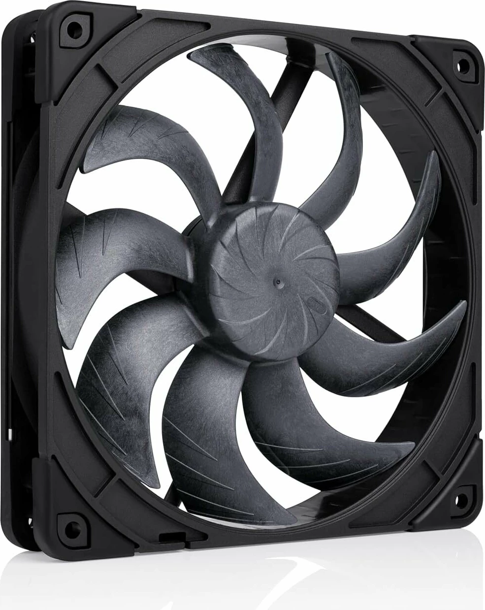 Ventilator kase Noctua NF-A14x25 G2 PWM chromax.black 140mm 25mm 4-pin PWM 1500rpm, i zi, 1 copë