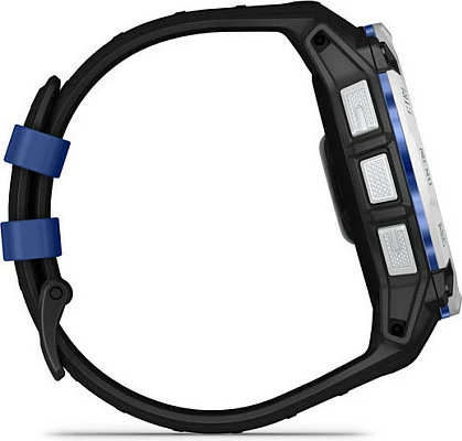 Smartwatch Garmin Instinct, 1.1" MIP touchscreen, GPS, 0.128GB, 45mm, zi/kaltër