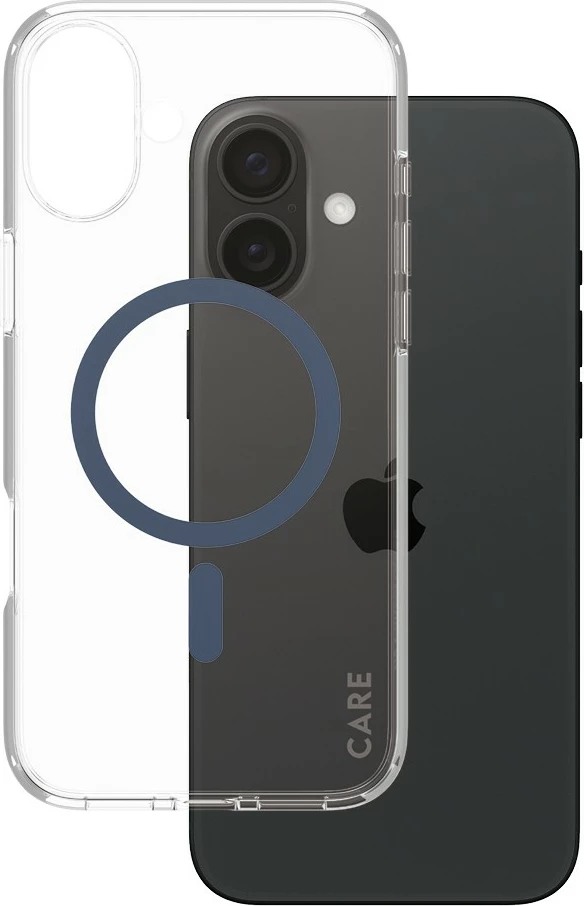 Mbështjellës PanzerGlass CARE Case Flagship MagSAFE për iPhone 16 Plus, transparent