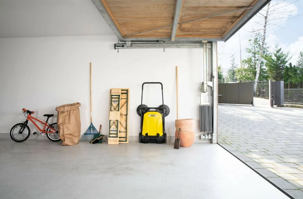 Zamiatarkë manuale Karcher S 4 Twin 1.766-360.0, 680 mm, 20 L, e verdhë/zezë