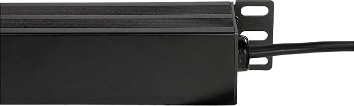 PDU 19" LogiLink, 7x prizë Schuko CEE 7/3, filtër linje, mbrojtje mbingarkese, e zezë