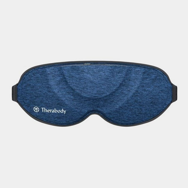 Maskë gjumi Therabody Sleep Mask, e zezë/blu