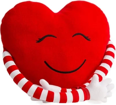 Jastëk zemer, i kuq