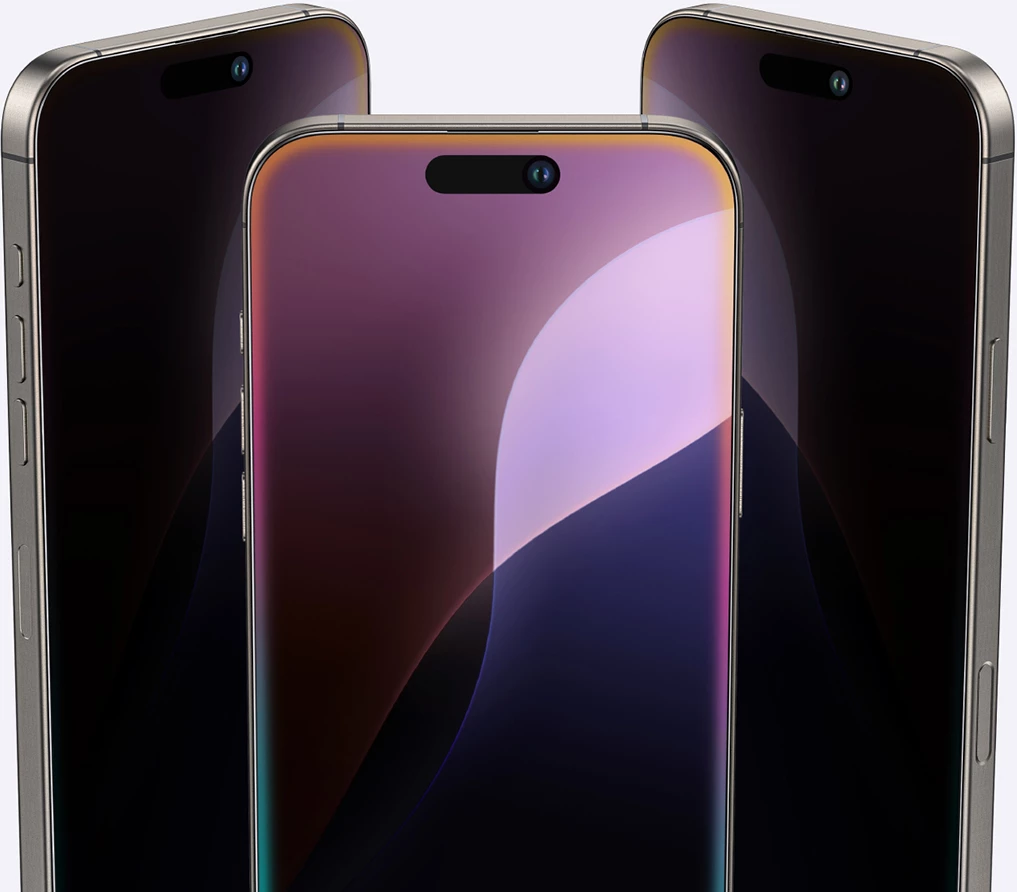 Xham privatësie AmazingThing Radix Privacy Glass për iPhone 16, Tempered Glass