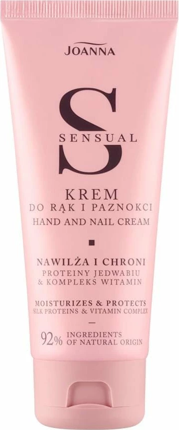 Krem për duar dhe thonj për femra Joanna Sensual, 100g