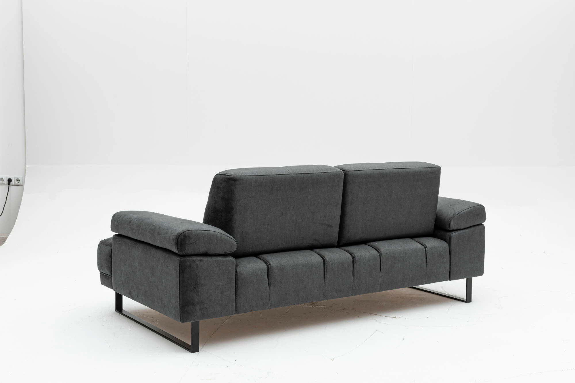 Krevat-sofë dy ulëse, Atelier del Sofa, Mustang, antracit