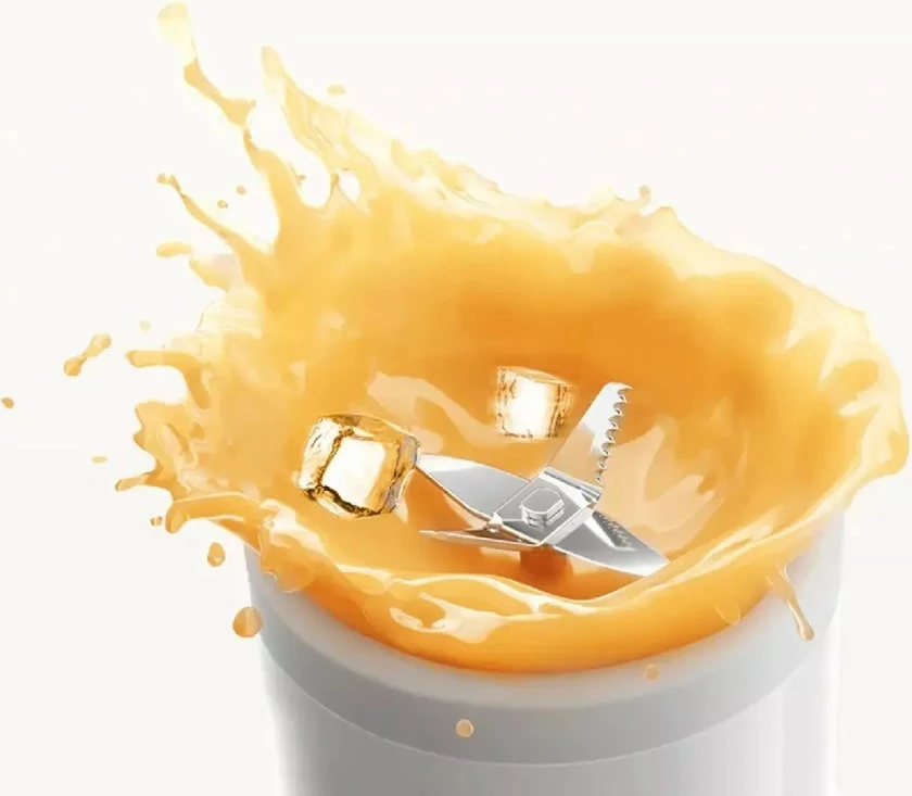 Blender portativ Xiaomi 59199 300ml, 19500rpm, bateri 1300mAh, i bardhë