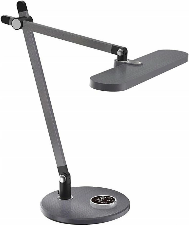 Llambë tavoline Svensson Riga LXBL1892 LED 12W 620lm, gri metalike