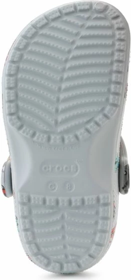 Papuqe për fëmijë Crocs, gri