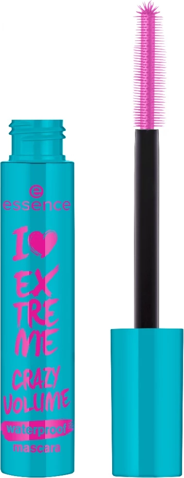 Tush për qerpikë Essence I Love Extreme Crazy Volume Waterproof, e zezë, 12ml
