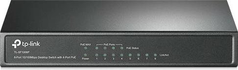 Switch TP-Link SF1008P, 8 porte, PoE